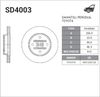 Фото Диск тормозной (Диск тормозной 4003  4806130933021734351252120) Sangsin SD4003 Sangsin