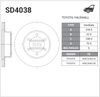 Фото Диск тормозной SANGSIN BRAKE SD4038 Sangsin SD4038 Sangsin