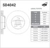 Фото Диск тормозной SANGSIN BRAKE SD4042 Sangsin SD4042 Sangsin