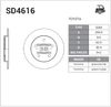 Фото ДИСК ТОРМОЗНОЙ SD4616 42431-02190 Sangsin SD4616 Sangsin