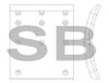 Фото НАКЛАДКА ТОРМОЗНОЙ КОЛОДКИ HYUNDAI HD160,170,450,500 ПЕРЕДНЕЙ (F1) (ШИ Sangsin SL203 Sangsin