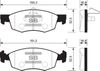 Фото Колодки тормозные Sangsin Brake SP1198 Sangsin SP1198 Sangsin