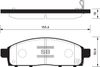 Фото Колодки тормозные MITSUBISHI PAJERO SPORT/MONTERO SPORT 08>/L200 05> передние Sangsin SP1361 Sangsin