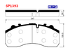 Фото Колодки тормозные дисковые с установочным комплектом Scania WVA 29061/29087 Sangsin SP1393 Sangsin