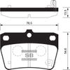 Фото Sangsin brake Колодки тормозные задние SANGSIN BRAKE SP1457 Sangsin SP1457 Sangsin