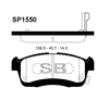 Фото Колодки тормозные SUZUKI Ignis,Alto,DAIHATSU Sirion,Copen передние к-т Sangsin SP1550 Sangsin