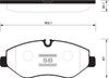 Фото Колодки тормозные MERCEDES SPRINTER 95 Sangsin SP1622 Sangsin