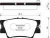 Фото Колодки тормозные дисковые задние SANGSIN BRAKE SP2081 Camry RAV4 Sangsin SP2081 Sangsin
