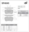 Фото Колодки тормозные BMW 1 F20 1.6 передние SANGSIN BRAKE Sangsin SP4043 Sangsin
