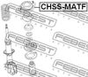 Фото Чашка опорная передней стойки Tico/Matiz Febest CHSSMATF Febest