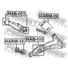 Фото РЕМКОМПЛЕКТ САЙЛЕНБЛОКОВ ТЯГИ (HONDA CR-V RD1/RD2 1997-2001) Febest HARM10 Febest