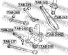 Фото Сайлентблок TOYOTA MARK X GRX 09- зад.цапфы. Febest TAB238 Febest