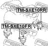 Фото Подушка двигателя TOYOTA ALTEZZA -05 перед. Febest TMSXE10FR Febest