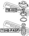 Фото Пыльник амортизатора с отбойником  TOYOTA BB (2006-) Febest TSHBPASF Febest