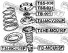 Фото проставка пружины нижняя!\ Lexus RX300/330/35 Febest TSIMCU10F Febest