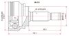 Фото Шрус MMC 4B10/11 CY# GA# Sat MI118 Sat