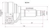 Фото Шрус наружный Mazda MPV 99-06 35*28 Sat MZ044 Sat