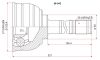 Фото ШРУС NISSAN TERRANO/REGULUS R50/ELGRAND E50 QD32/ Sat NI043 Sat