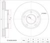 Фото Диск тормозной перед NISSAN X-TRAIL QR20DE T30/2WD Sat ST402068H300 Sat