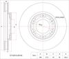 Фото Диск тормозной перед TOYOTA DYNA/TOYOACE150 98-01/GRAND HIACE KCH10 95-05/REGIUS KCH40 93-05 Sat ST4351226140 Sat