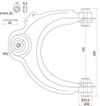 Фото рычаг 51460-SDA-023,ST-51460-SDA-023 L SAT  Тайв Sat ST51460SDA023 Sat