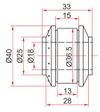 Фото Сайлентблок Honda Logo Sat ST52362SF4003 Sat