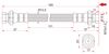 Фото Шланг тормозной MB857550 Sat STMB857550 Sat