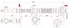 Фото Шланг тормозной MR129844 Sat STMR129844 Sat