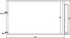 Фото Радиатор кондиционера TOYOTA PRIUS NHW2# 03-09 Sat STTYN203940 Sat