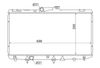 Фото Радиатор TOYOTA COROLLA/SPRINTER/LEVIN/TRUENO/MARINO 91-02 Sat TY0001100 Sat