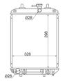 Фото РАДИАТОР TOYOTA PASSO Sat TY00013 Sat
