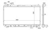 Фото РАДИАТОР TOYOTA RAV4 9800 Sat TY0004102R Sat