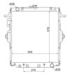 Фото Радиатор Toyota Land Cruiser 99-04 / Land Cruiser Prado (J70) 87-96 Sat TY0008HZJ76 Sat