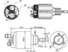 Фото AME0048 Тяговое реле, стартер AUDI, BMW Magneti Marelli 940113050048 Magneti Marelli