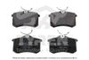 Фото Колодки тормозные дисковые, задние Skoda Octavia I-III 97>, Rapid I, II 12>; Volkswagen Polo Sedan I Tyren TYR1221781 Tyren