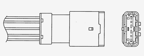 Лямбда-зонд 1840 Ngk