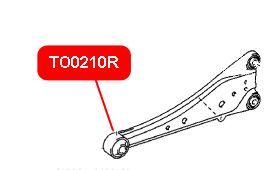 Сайлентблок заднего продольного рычага для Toyota RAV 4 2006-2013 to0210r Vtr