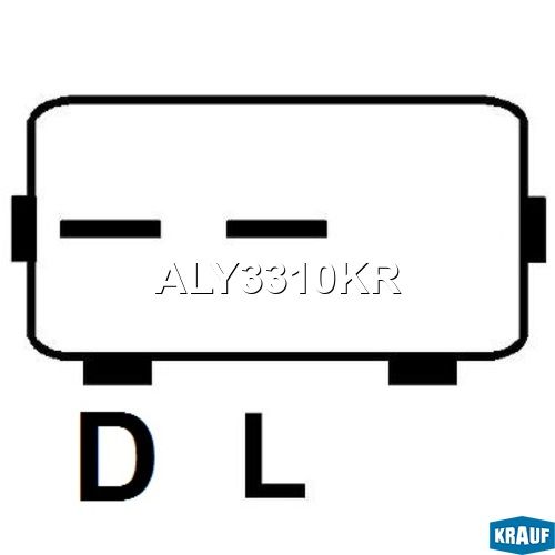 Генератор Grand Starex 07-15  37300-4A310 ( 2pin 110A D4CB) ALY3310KR Krauf