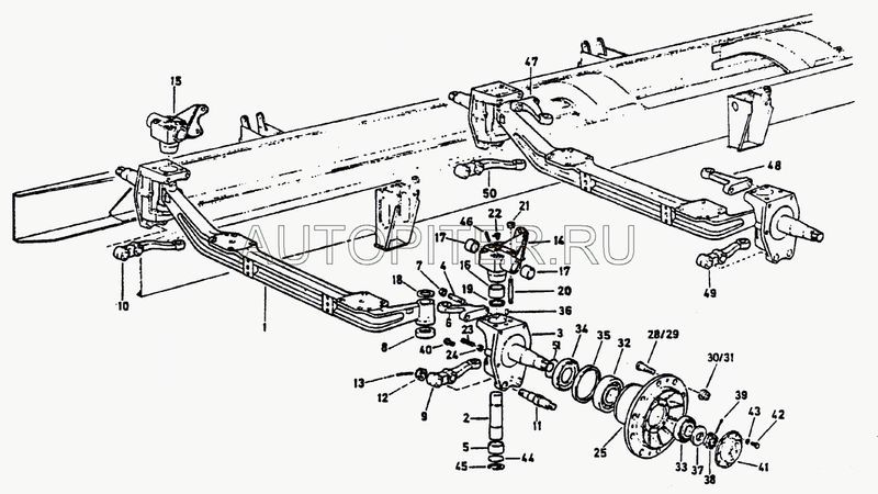 Сошка рулевой тяги правая HOWO az9160410120 Howo