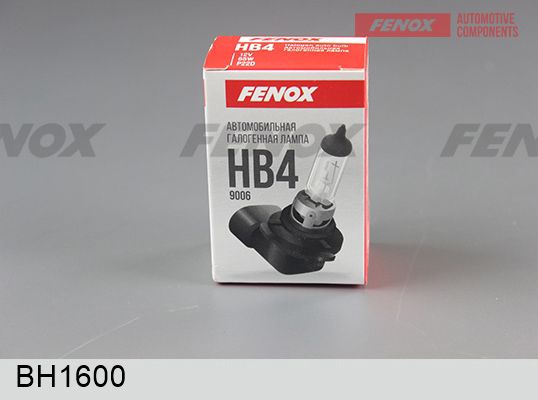 лампа накаливания HB4 12V bh1600 Fenox