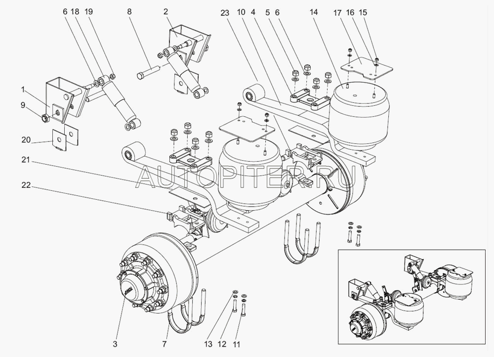 Стремянка ТОНАР M24*165*290 2312520190 Тонар