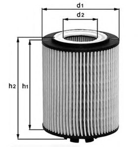 Масляный фильтр OX 161D Knecht/Mahle