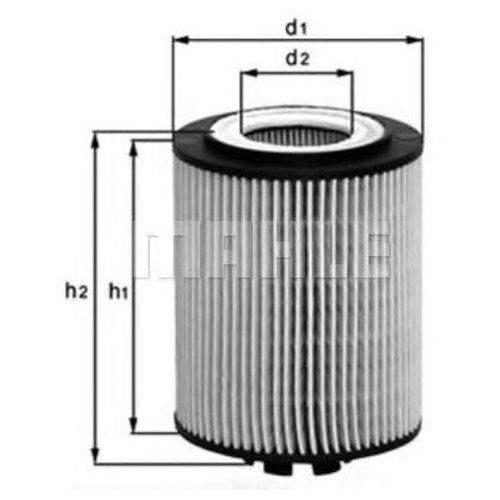 Масляный фильтр OX 161D Knecht/Mahle