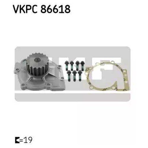 Водяной насос VKPC 86618 Skf