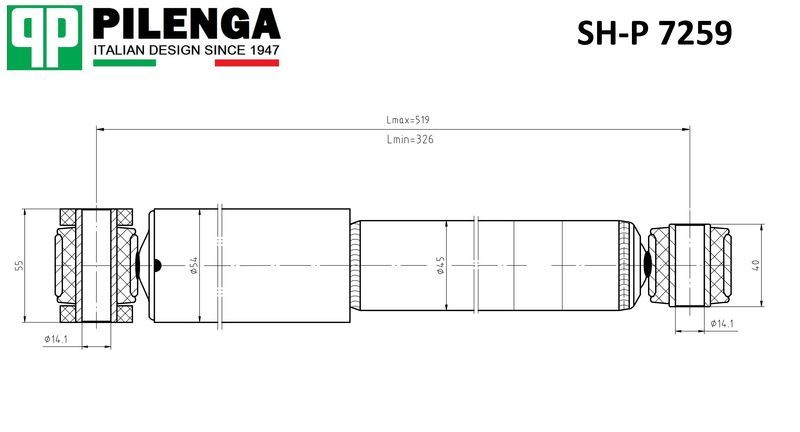 Запчасть shp7259 Pilenga