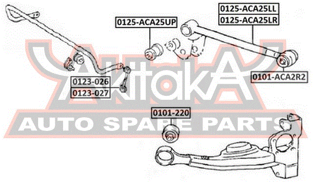 Подвеска 0101aca2r2 Asva