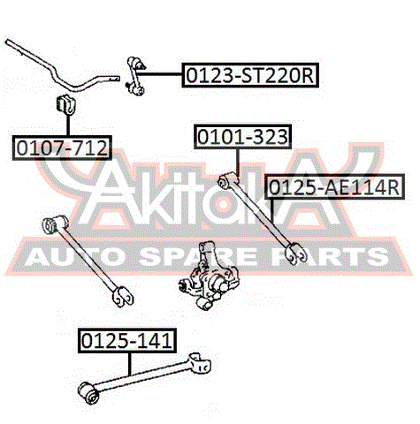 Стойка 0123st220r Asva