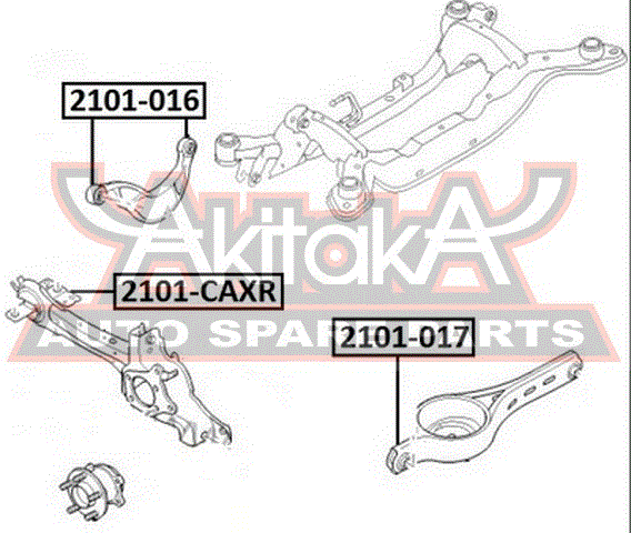 Подвеска 2101CAXR Asva