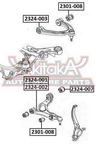 Подвеска 2301008 Asva