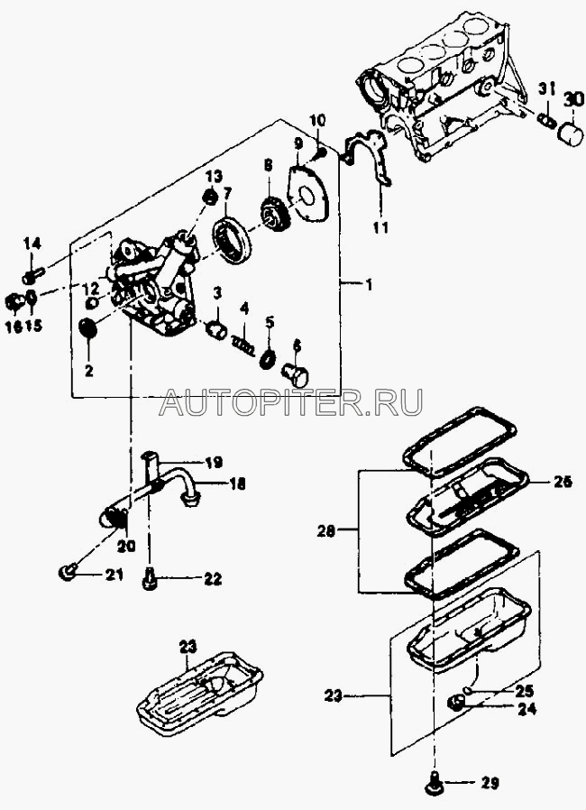 Фильтр масляный\ Chevrolet Captiva/ Opel 94797406 Daewoo